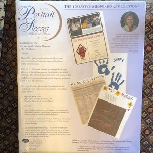 Creative Memories Portrait Sleeves, 12x15, 5 of